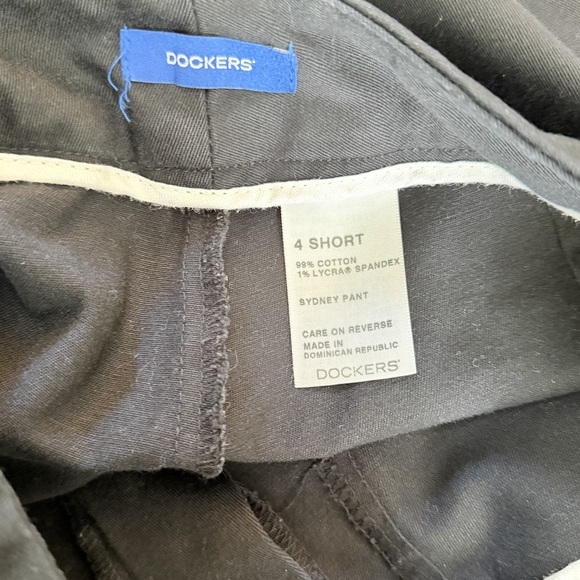 Dockers Sydney pants in 4p petite black bootcut pants bootcut  bottoms - Picture 5 of 6